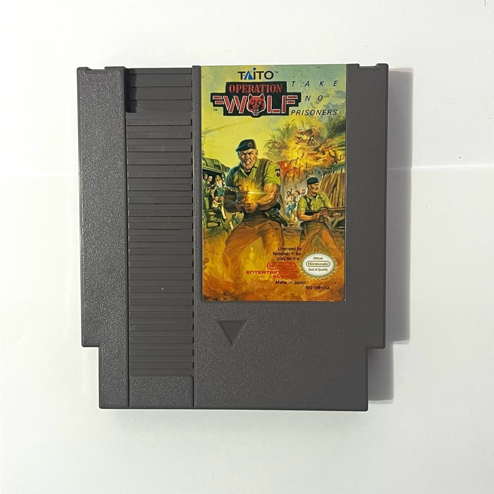 Operation Wolf (Nintendo Entertainment System, 1989) Cart Only & Tested